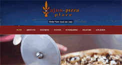 Desktop Screenshot of cajunpizzaplace.com